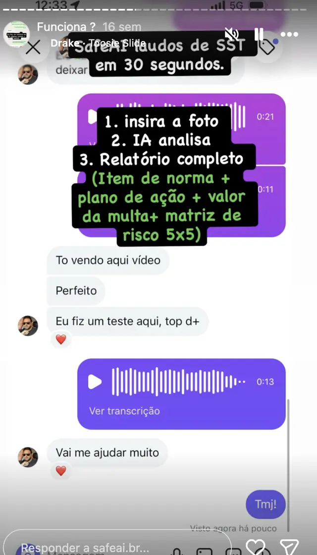 Depoimento de cliente 5